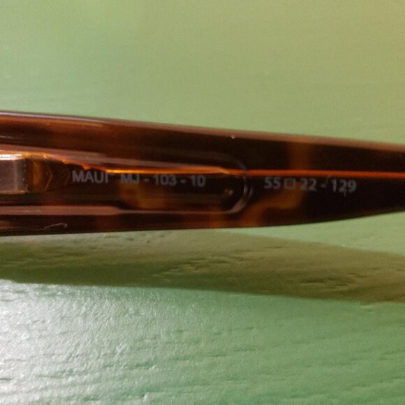 Maui Jim - STINGRAY - TORTOISE !! - MINT - MJ103-10 - 1 of 2 Pairs - Picture 5 of 6